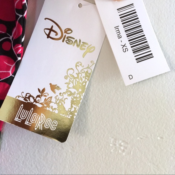LuLaRoe · Minnie Mouse Disney Irma Sz XS - Picture 6 of 8